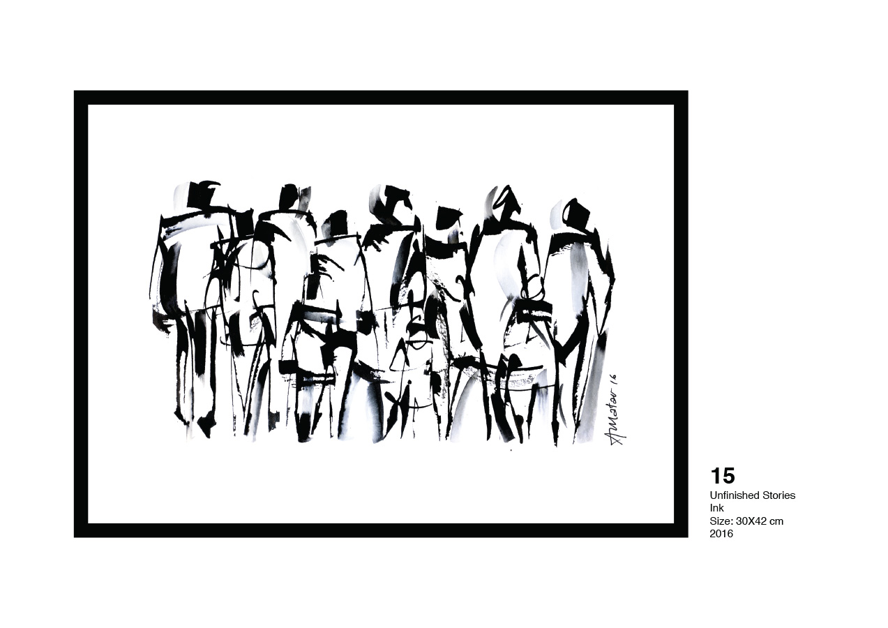 15 - Unfinished Stories, Shades Within by Antoine Matar