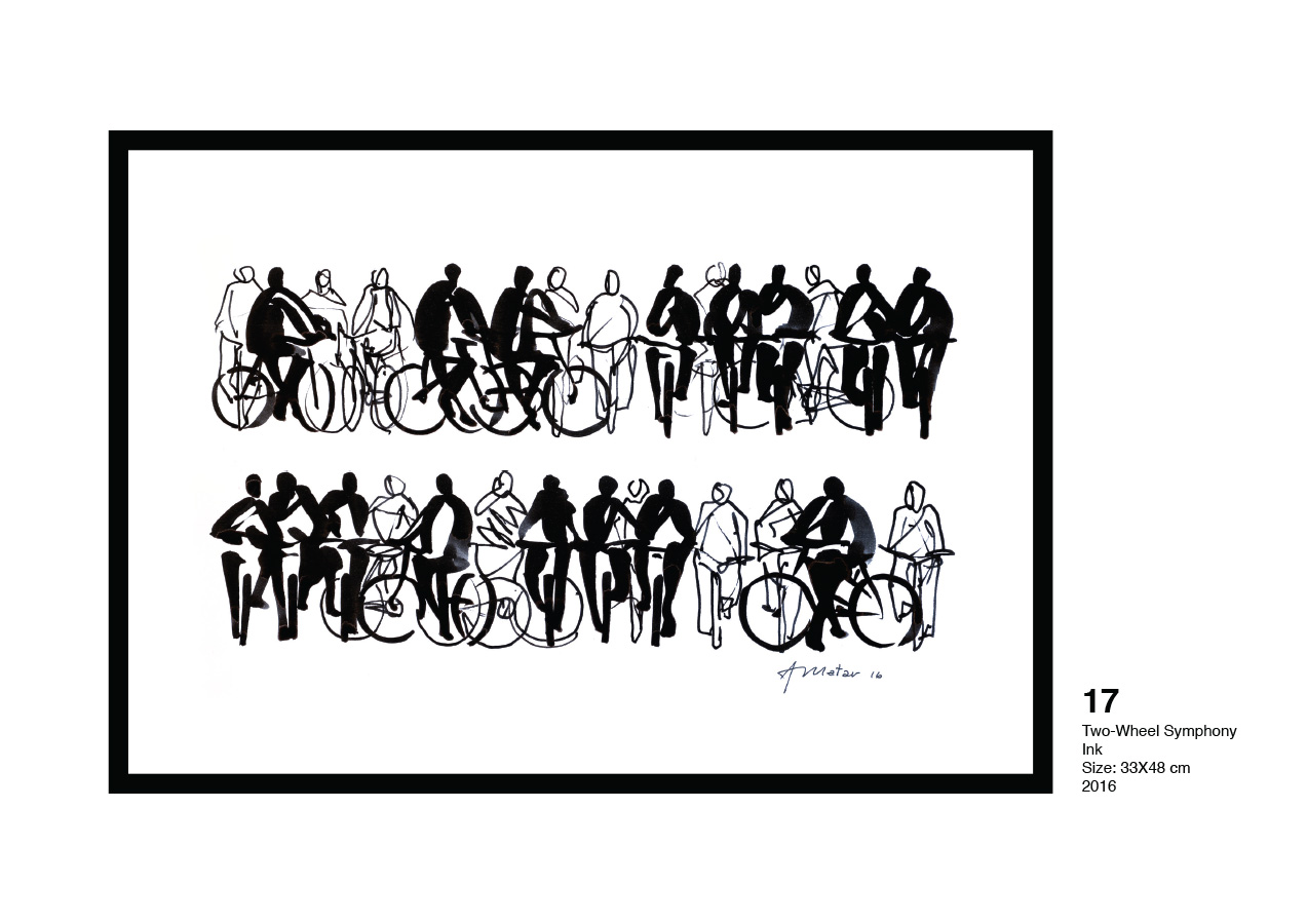 17 - Two-Wheel Symphony, Shades Within by Antoine Matar
