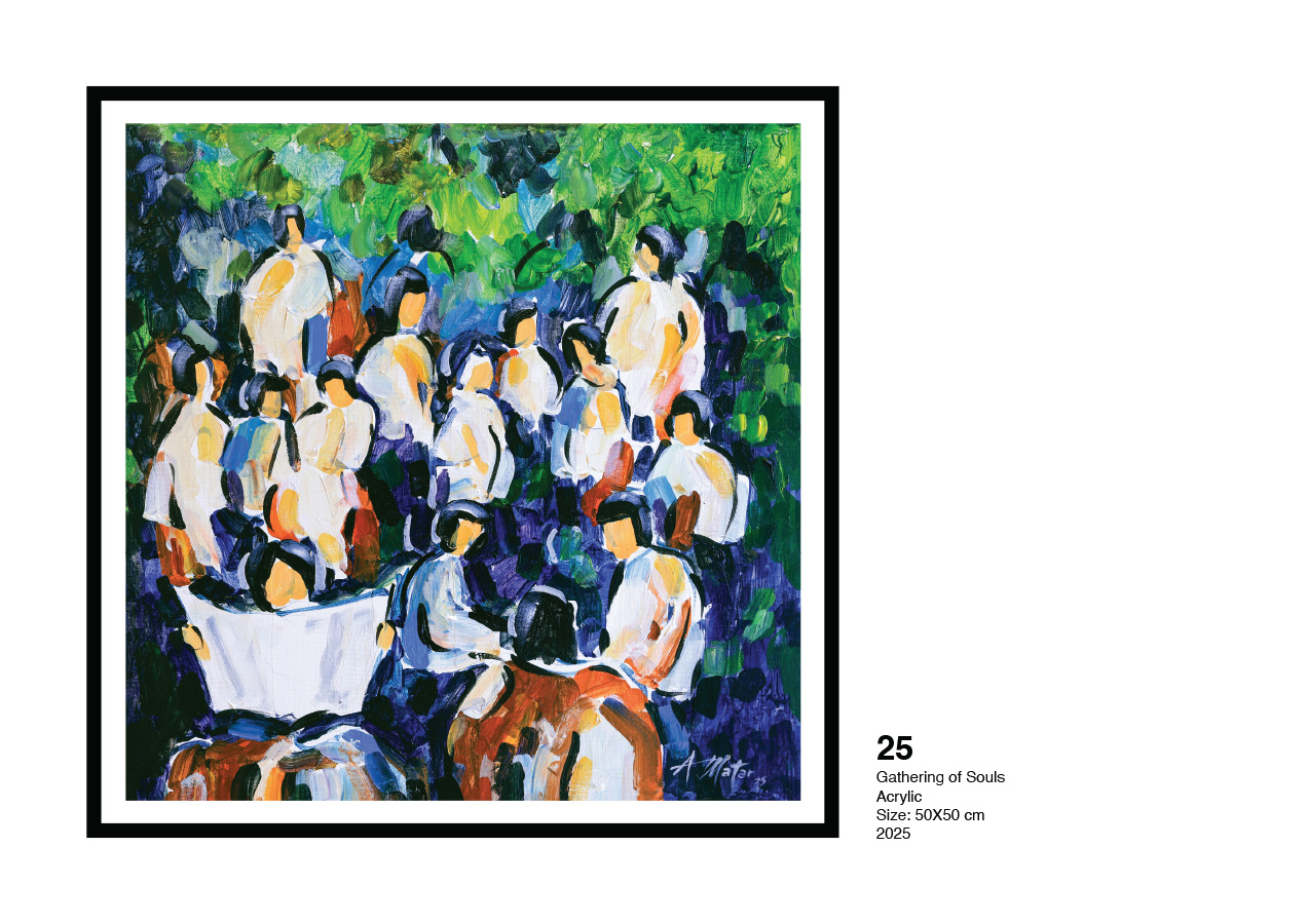 25 - Gathering of Souls, Shades Within by Antoine Matar