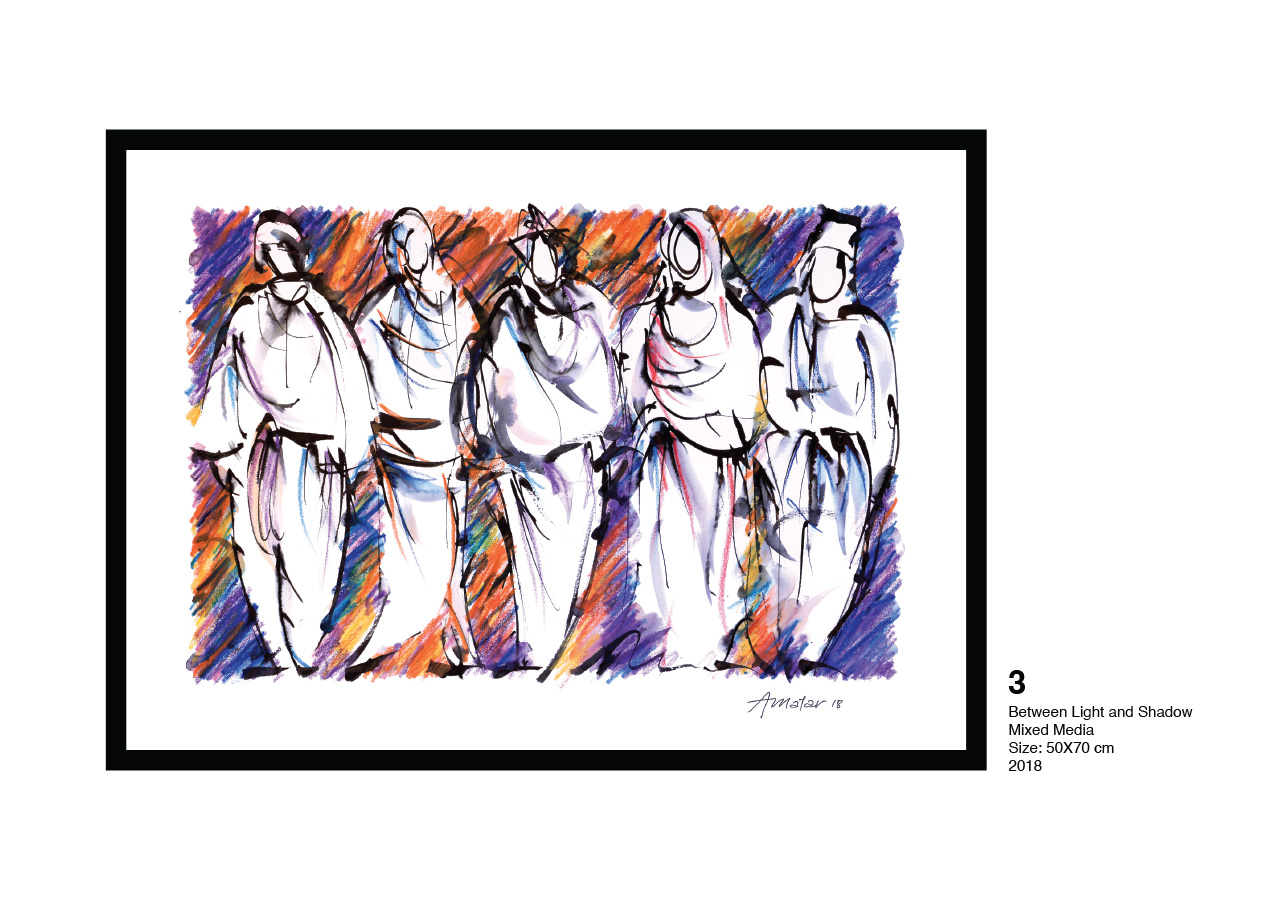 3 - Between Light and Shadow, Shades Within by Antoine Matar